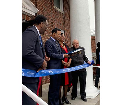 YOURS Ministry ribbon cutting ceremony